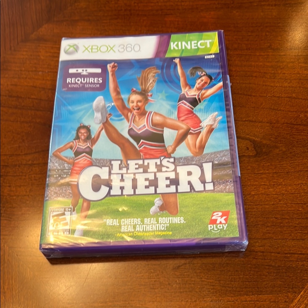 We Cheer! Xbox 360 Game New Unopened
